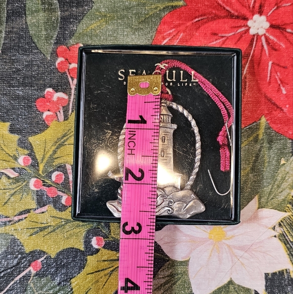 NWT ✨️Pewter Lighthouse Ornament - Picture 4 of 5